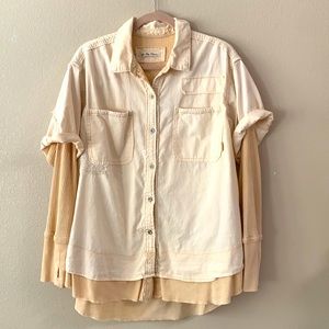Free People unique shirt